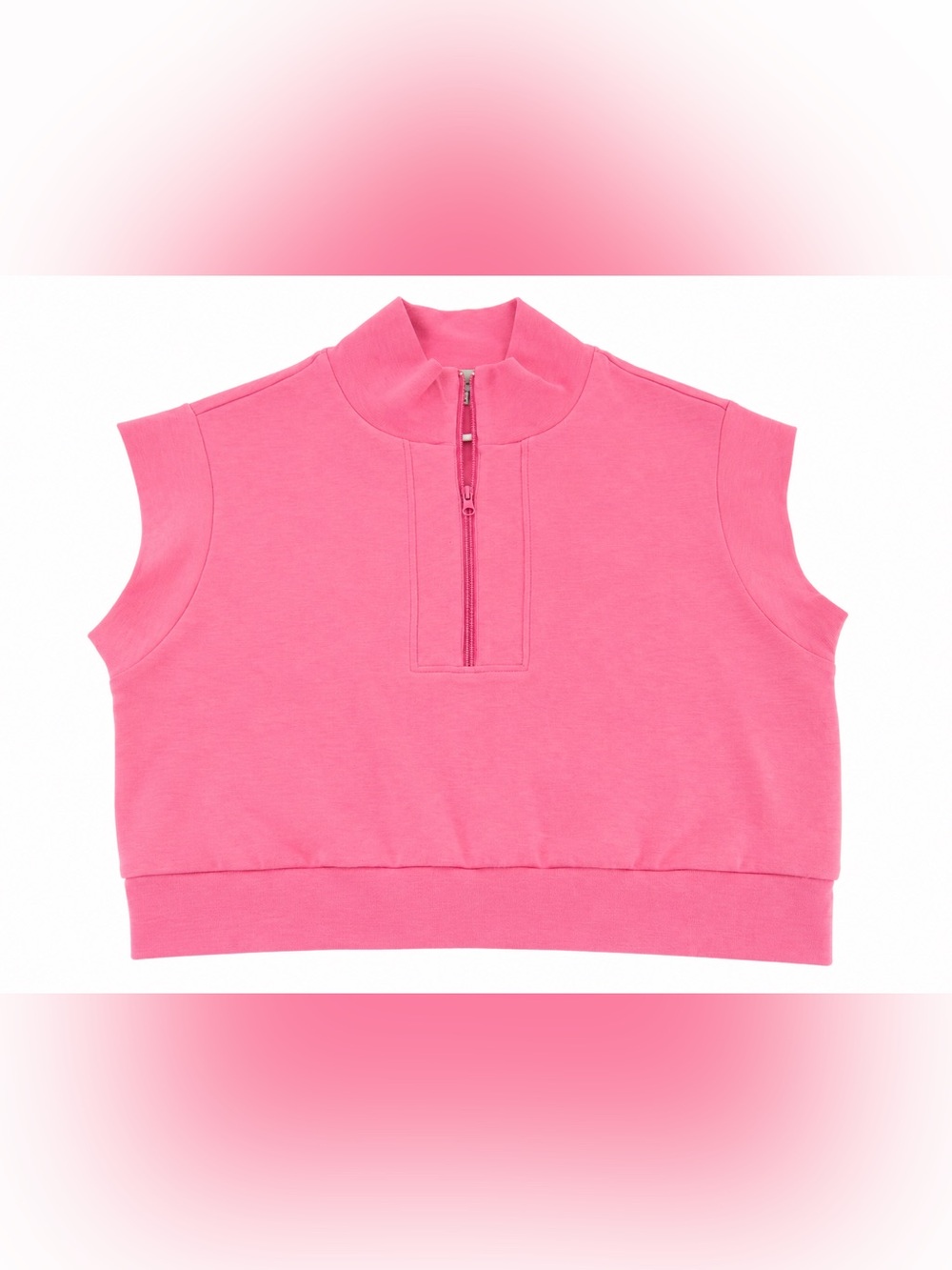 Vintage Havana Hot Pink Zip Tank and matching shorts